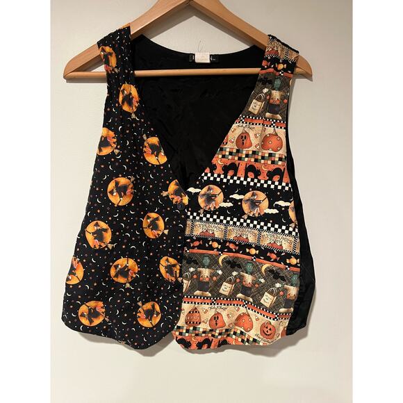 111 Main Jackets & Blazers - Vintage Halloween Fall Spooky Vest